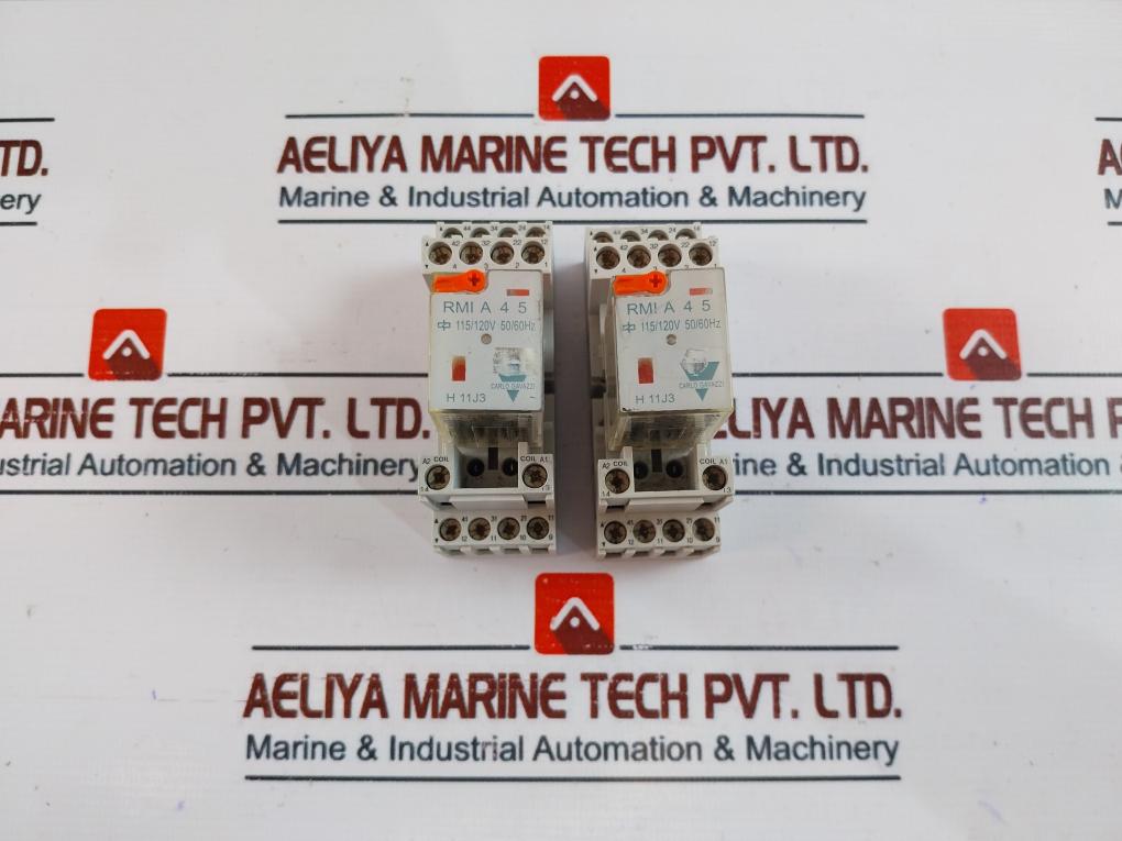 Carlo Gavazzi Rmi A 4 5 Relay With Socket 115/120V 50/60Hz