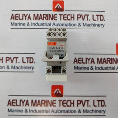Lot Of 3X Carlo Gavazzi Rmi A 4 5 Relay With Socket Zmi4Na 24V 50/60Hz