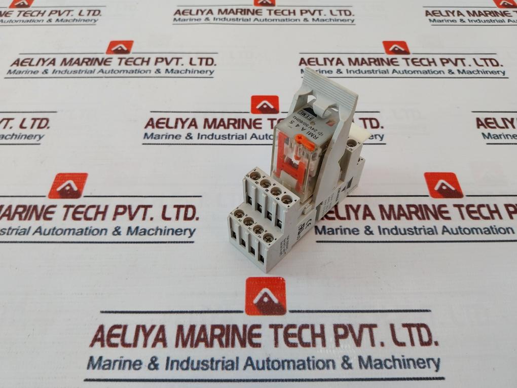 Lot Of 3X Carlo Gavazzi Rmi A 4 5 Relay With Socket Zmi4Na 24V 50/60Hz