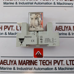 Carlo Gavazzi Rmi A 4 5 Relay With Zmi4Na Base