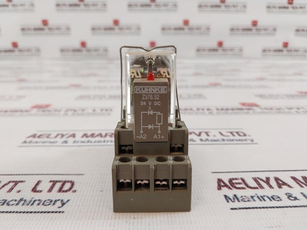 Carlo Gavazzi Rmia0045024Dc Relay With Socket Z376.02