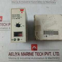 Carlo Gavazzi S 112 166 230 Interval Timer 230V 50/60Hz 3Va 8A 250V