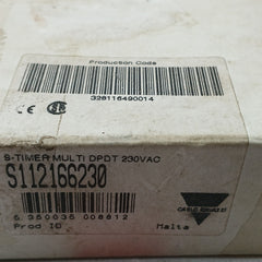 Carlo Gavazzi S 112 166 230 Interval Timer 230V 50/60Hz 3Va 8A 250V