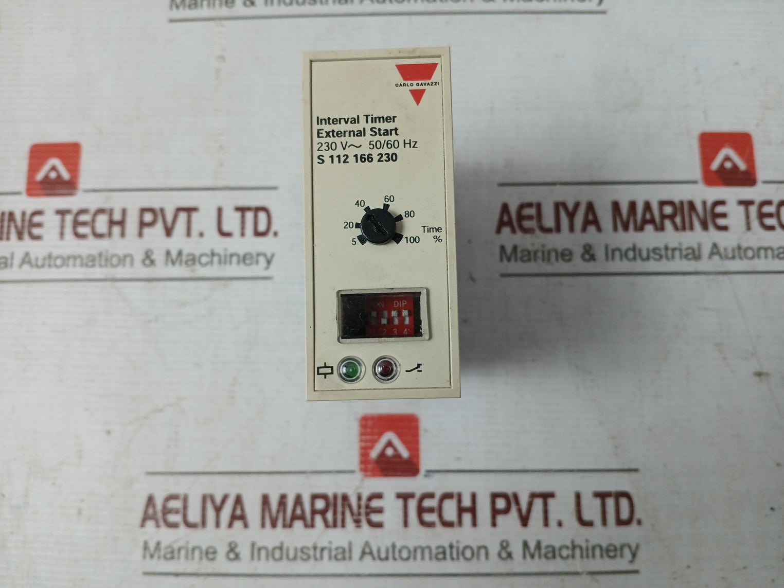 Carlo Gavazzi S 112 166 230 Interval Timer 230V 50/60Hz 3Va 8A 250V
