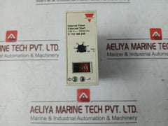 Carlo Gavazzi S 112 166 230 Interval Timer 230V 50/60Hz 3Va 8A 250V