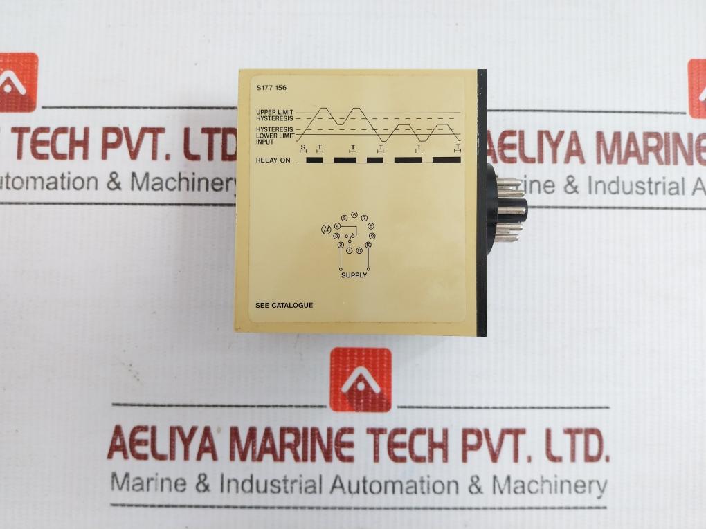Ac Monitoring Relay For Upper-lower Voltage Control S 177 156 220 Carlo Gavazzi