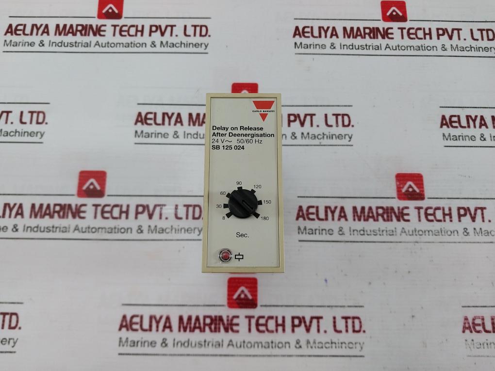 Carlo Gavazzi Sb 125 024 Time Delay Relay Ip20 24V~50/60Hz