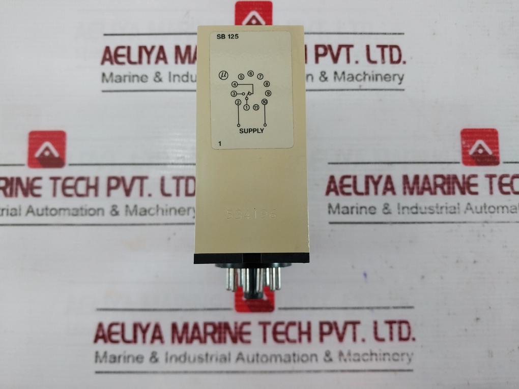 Carlo Gavazzi Sb 125 024 Time Delay Relay Ip20 24V~50/60Hz