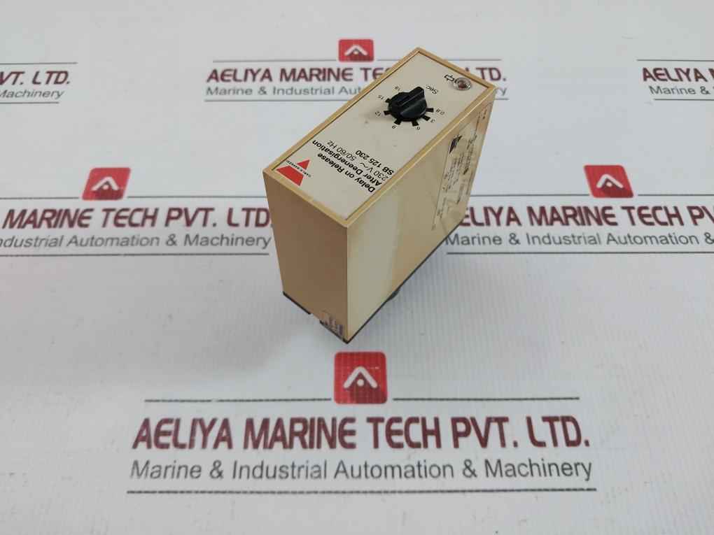 Sb 125 230 Carlo Gavazzi Delay On Release Timer Relay 0.8-18 Sec