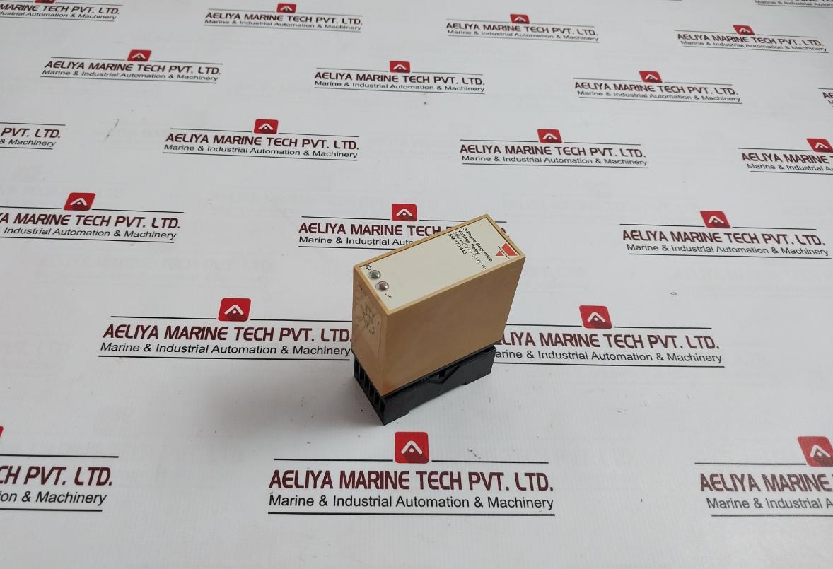 Carlo Gavazzi Sm 170 440 3-phase Sequence Voltage Relay With Base 260–440 Vac