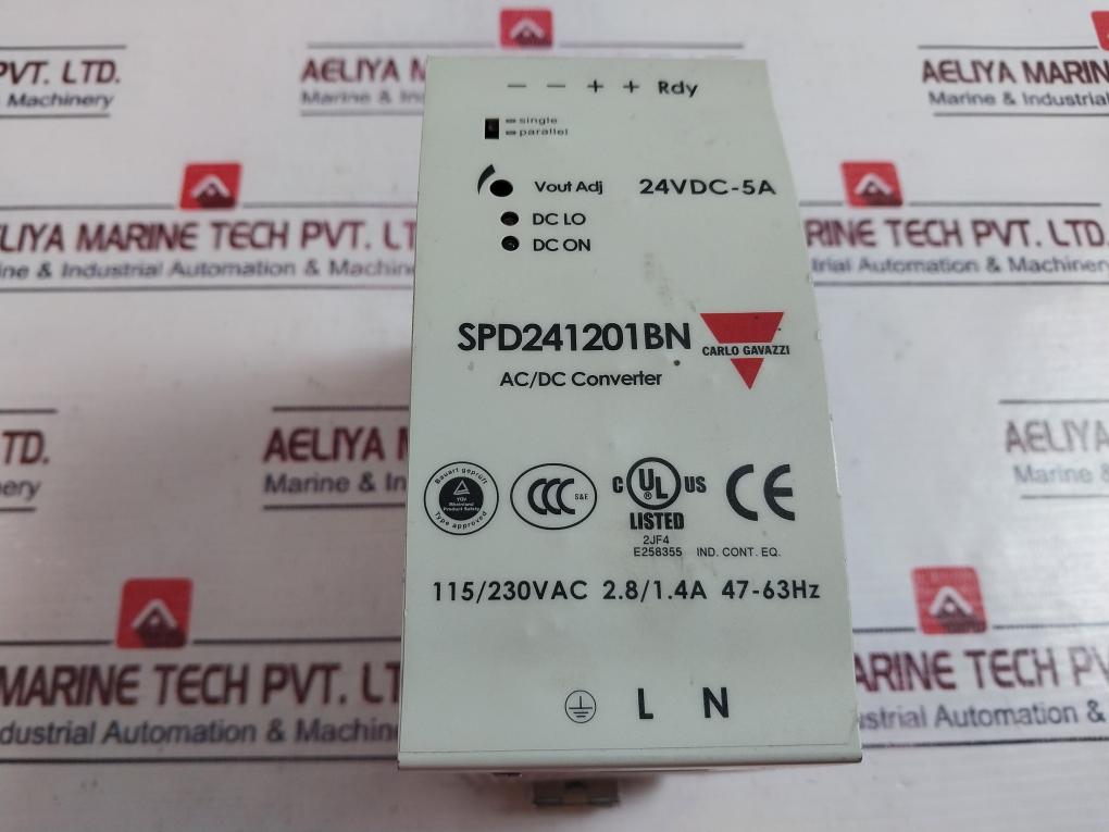 Carlo Gavazzi Spd241201Bn Ac/Dc Converter 24Vdc 120W