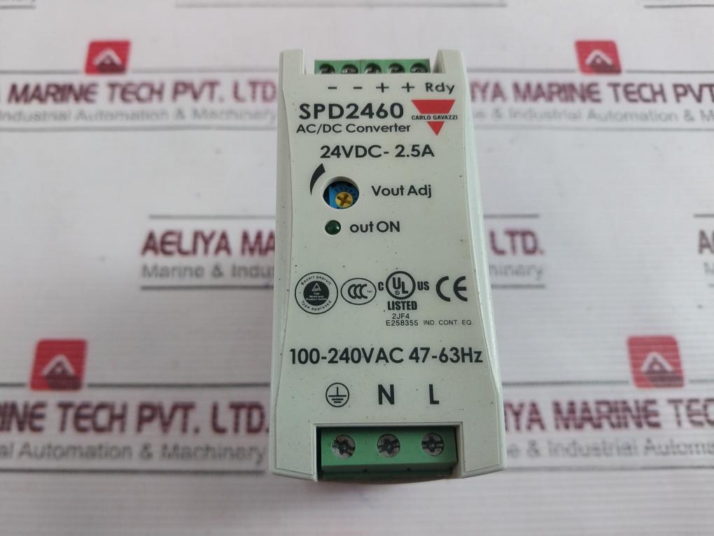 Carlo Gavazzi Spd2460 Switching Power Supply 100-240Vac