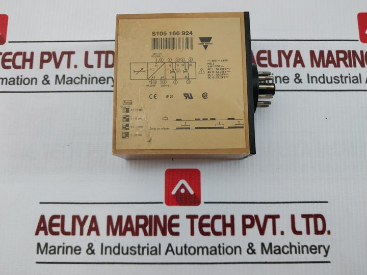 Carlo Gavazzi Timer Module S105 166 924 Range-0.1 Sec - 10 Min