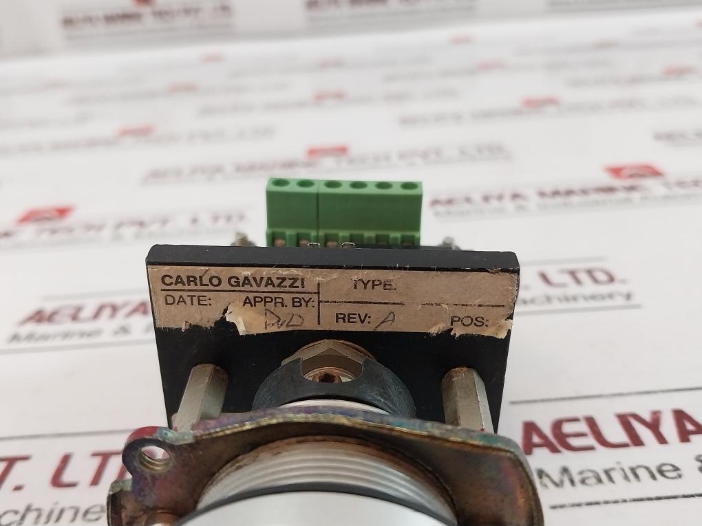 Carlo Gavazzi W4858/17 Cam Rotary Switch Module Mod. 042 Rev.4