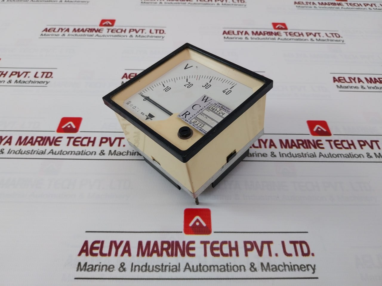 Carlo Gavazzi W96 Analog Voltmeter 0-40V