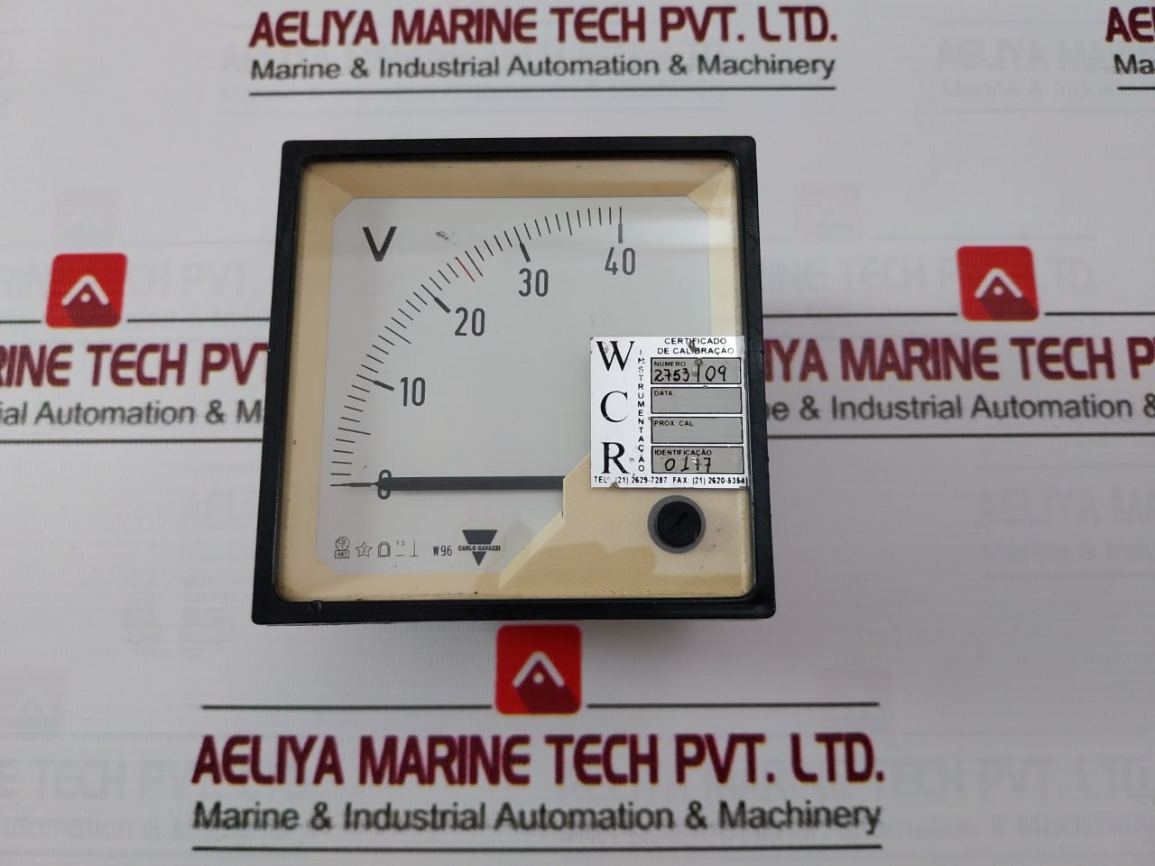 Carlo Gavazzi W96 Voltmeter 0-40V 1.5