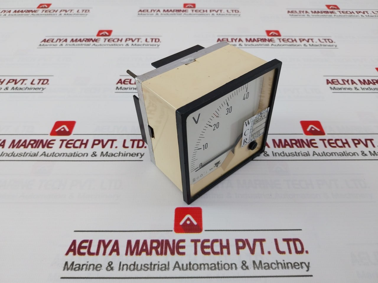 Carlo Gavazzi W96 Analog Voltmeter 0-40V