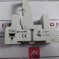Carlo Gavazzi ZMI 15/4N Solid State Feme Relay Socket