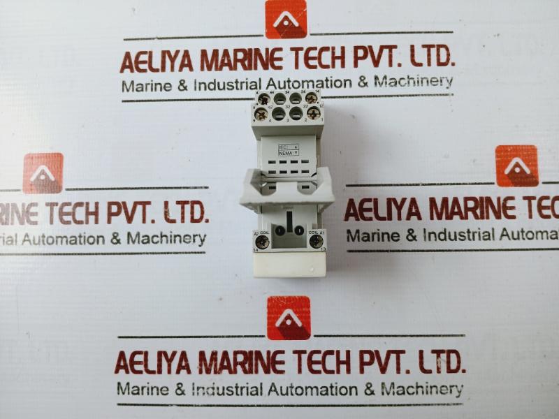 Carlo Gavazzi Zmi2Na Rmia 2 Pole Relay Socket Base 12A 300Vac