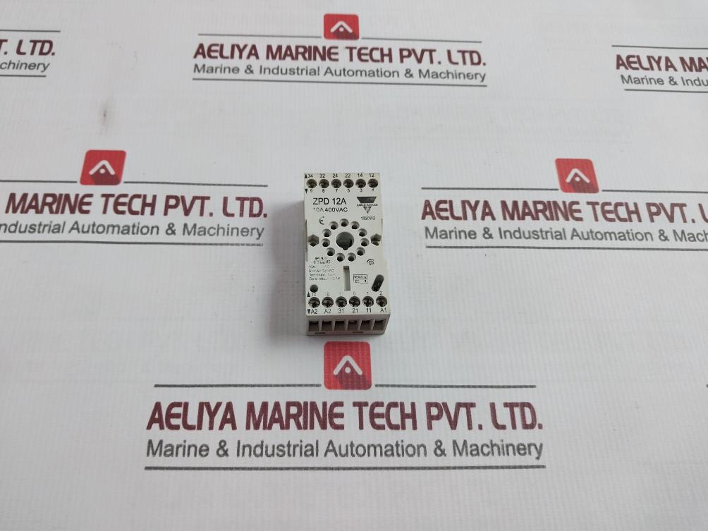 Carlo Gavazzi Zpd 12A Relay Socket 10A 400Vac