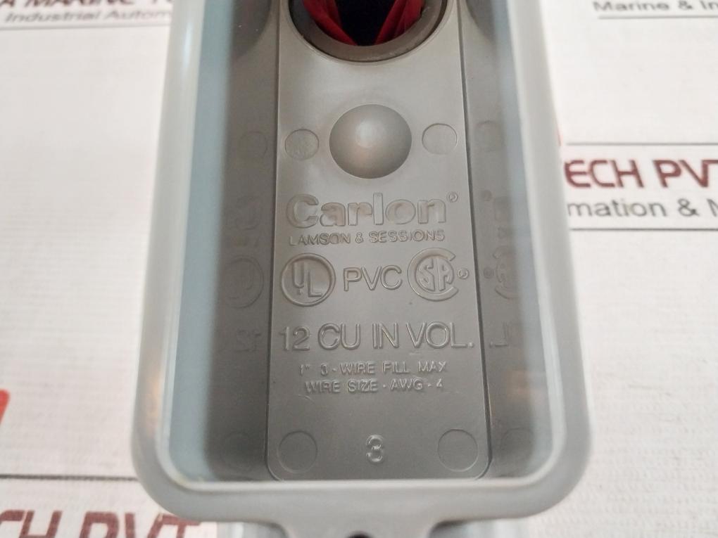 Carlon E-9831-ex/Fx Non-metallic Conduit Body A-256 10153871 A020D 12Mx