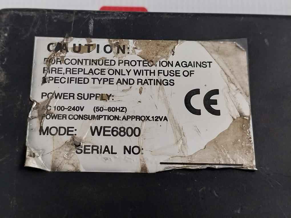 Carmar Sw4000 Digital Readout System We6800 Ac 100–240V 50–60 Hz