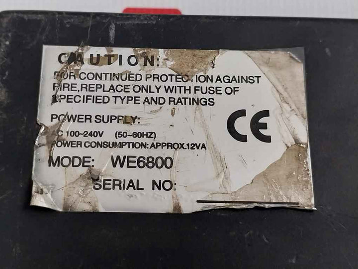 Carmar Sw4000 Digital Readout System We6800 Ac 100–240V 50–60 Hz