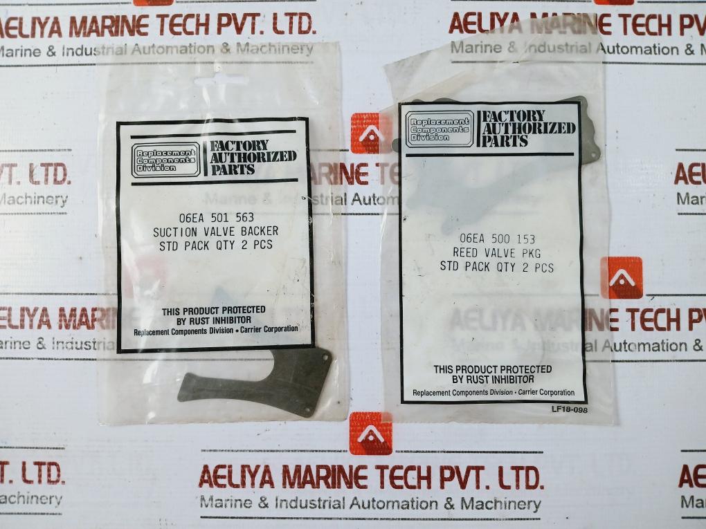 Carrier 06Ea 660 104 Compressor Suction Valve Gasket Plate Set Rev A 916-229