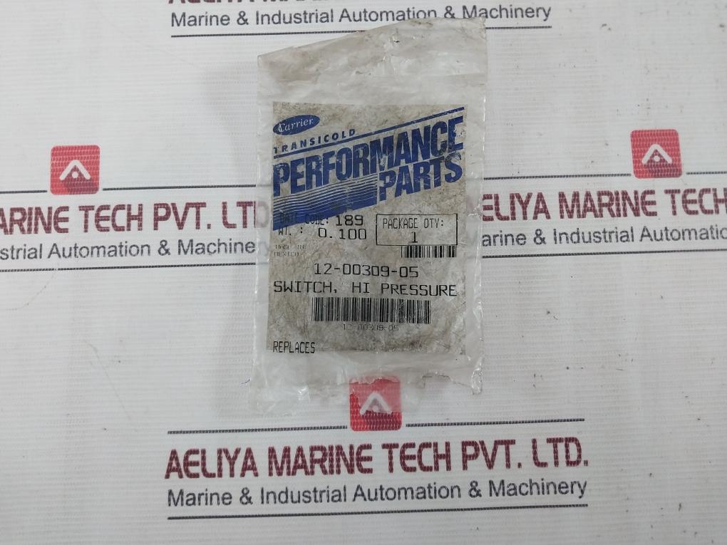 Carrier 12-00309-05 Pressure Switch 20Ps40-49