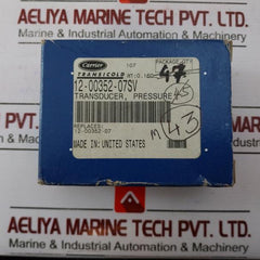 Carrier 12-00352-07 Pressure Transducer 7041C Ctd 2Cp5-10-1