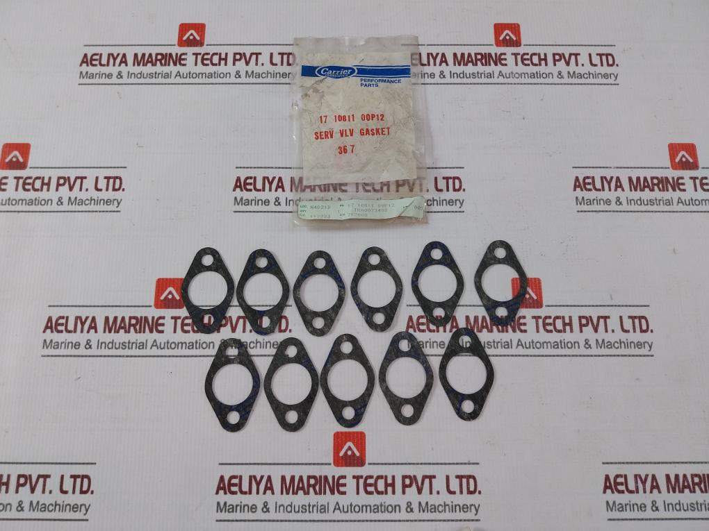 Lot Of 11X Carrier 17 10811 00P12 Gasket Service Valve