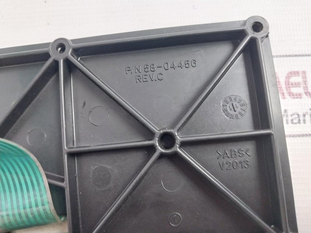 Carrier 58-04456 Back-up Plate Assembly Keypad Rev C 105588