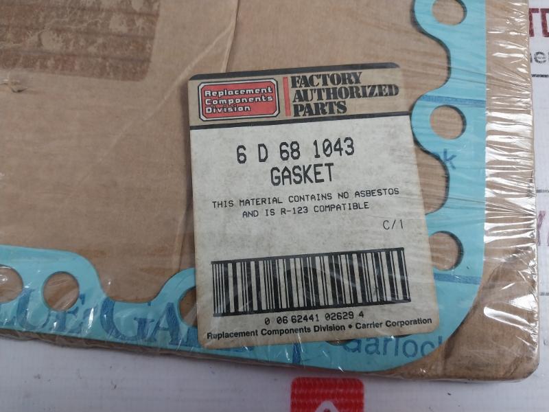 Carrier 6 D 68 1043 Bottom Cover Gasket Seal 00662441026294