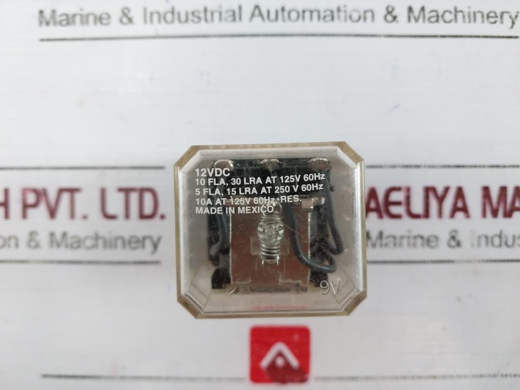 Carrier Transicold 10-00220-00 Relay 12Vdc 10A 60Hz