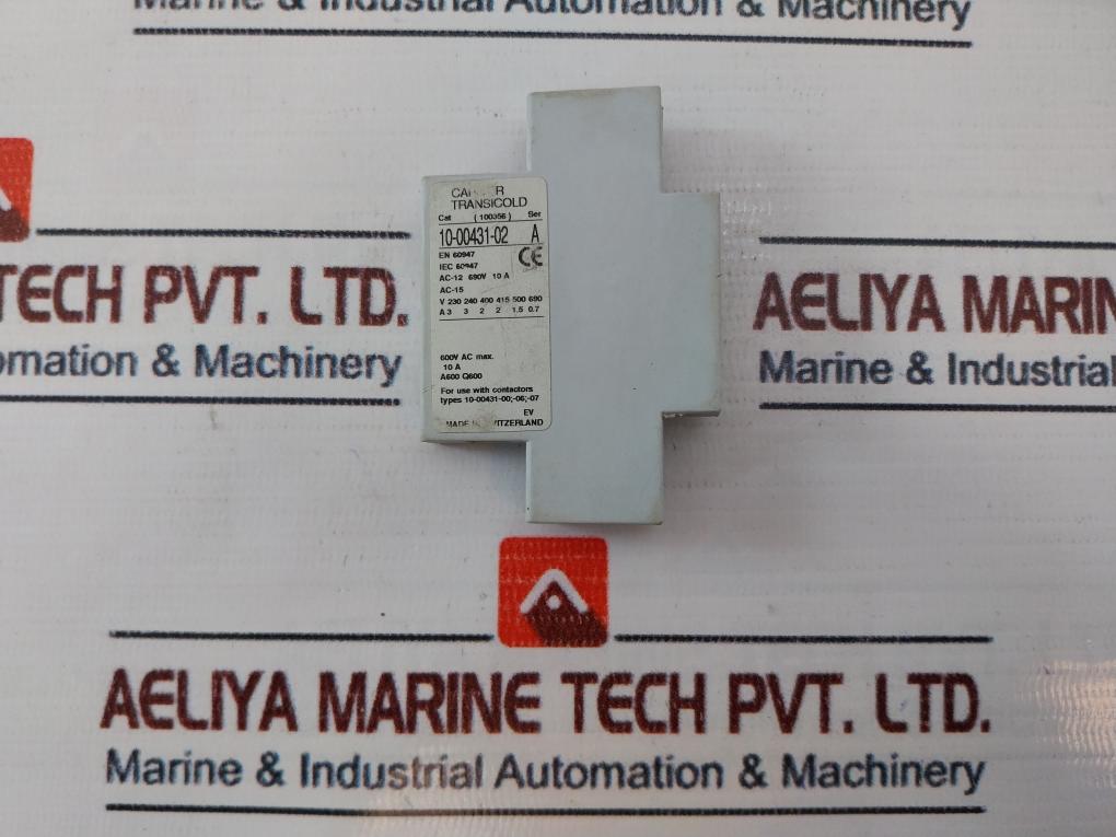 Carrier Transicold 10-00431-02 Contactor 10A Ser: A