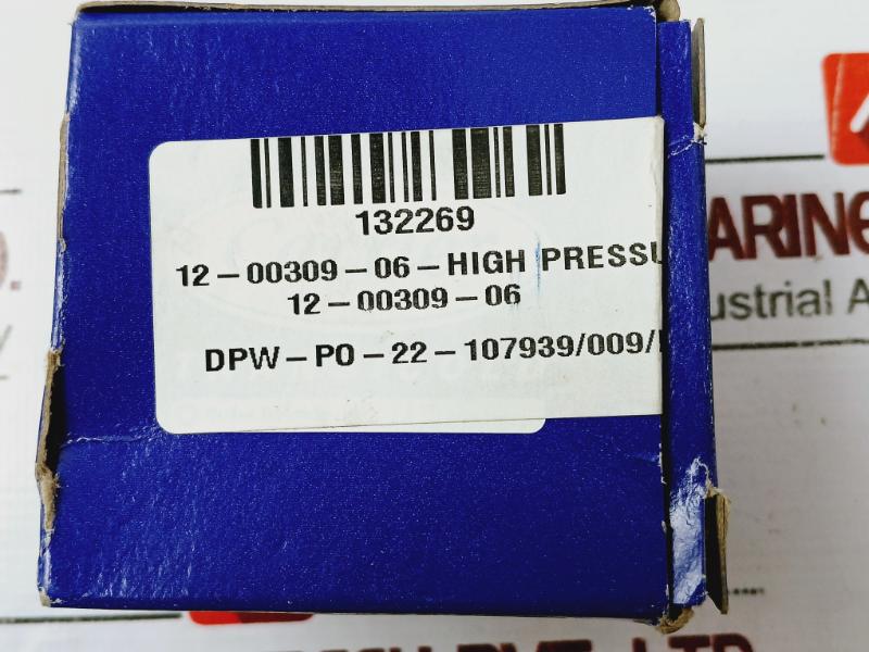 Carrier Transicold 12-00309-09 Pressure Switch With Snubber 20Ps117-11