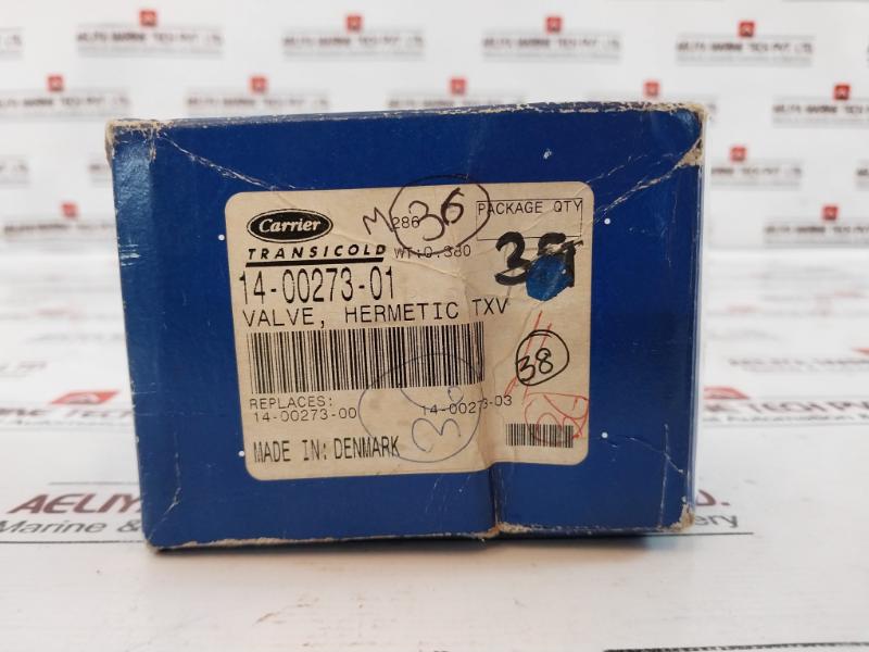 Carrier Transicold 14-00273-01/15029 Valve Hermetic R134a Ps 34 Bar/mwp 500 Psig