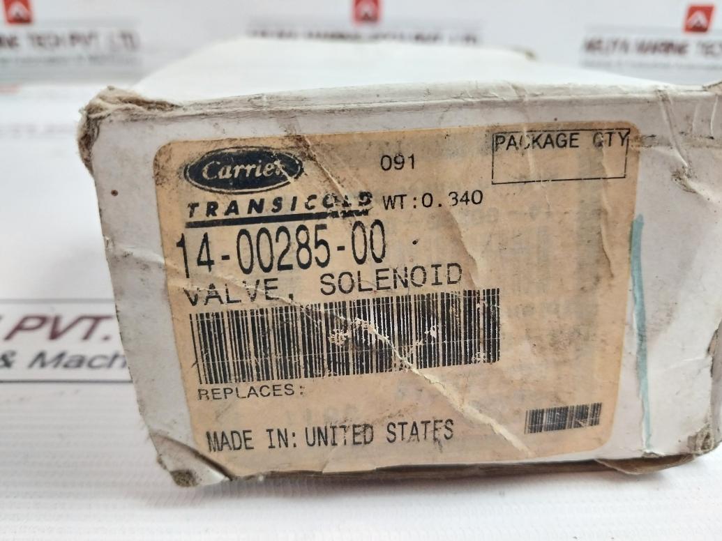 Carrier Transicold 14-00285-00-/60120 Solenoid Valve 32 Bar 460 Psig
