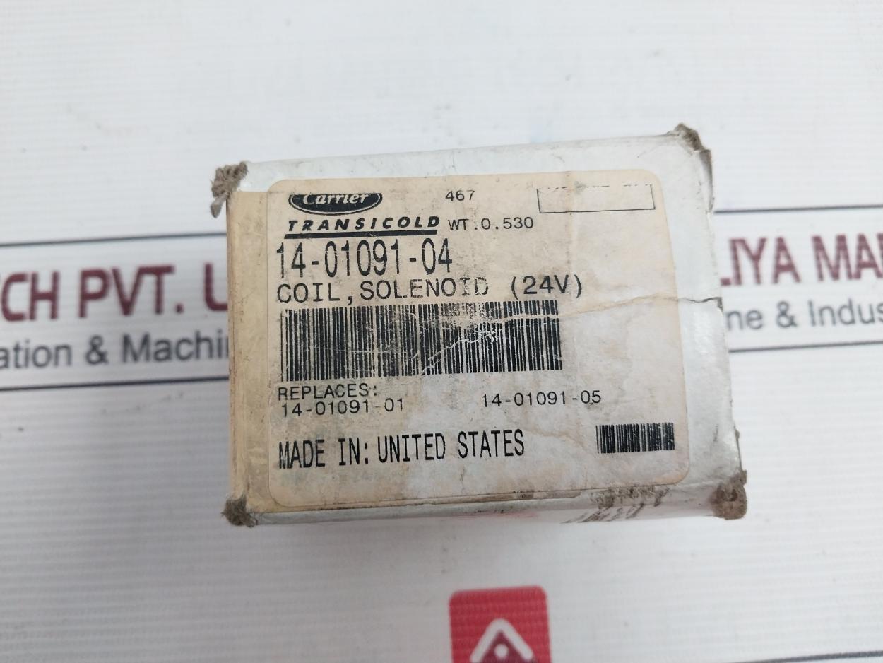 Carrier Transicold 14-01091-04 Solenoid Valve Coil Kit 14-01091-22 Rev A