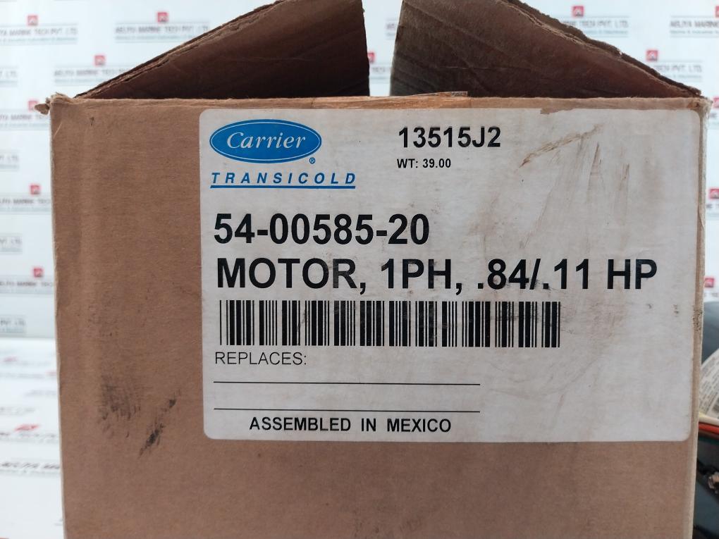 Carrier Transicold 2-193447-40 Evaporator Fan Motor 460 V