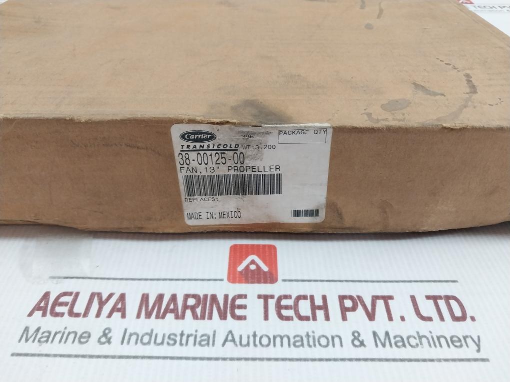 Carrier Transicold 38-00125-00 Propeller Fan Blade 13 In 0.62Kw