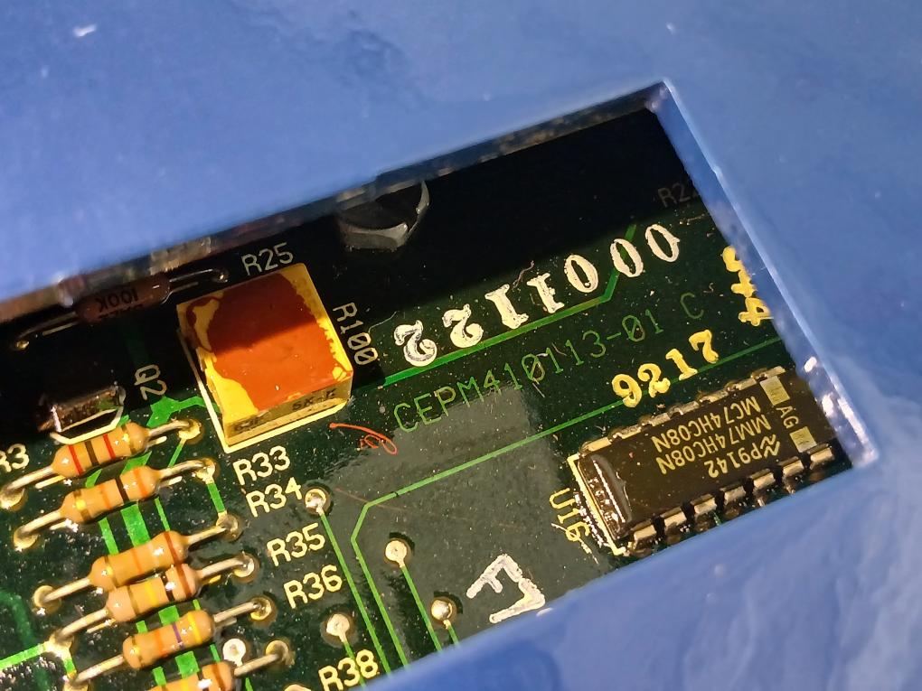 Carrier Transicold Nt41-598-5 Alarm Panel