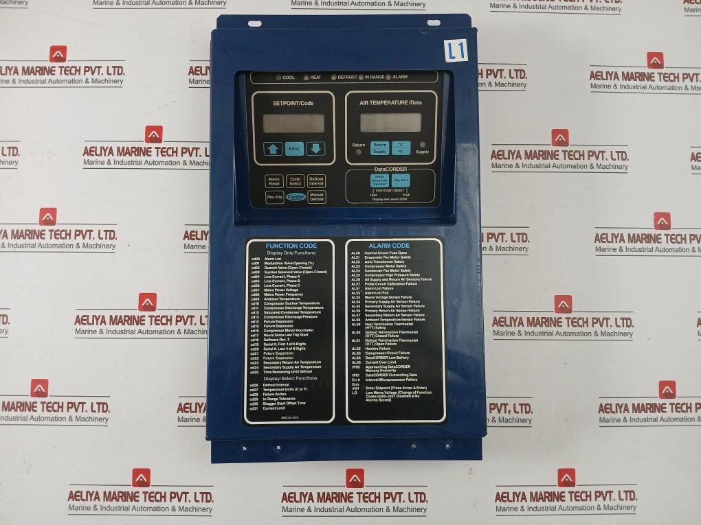 Carrier Transicold Nt41-598-5 Alarm Panel