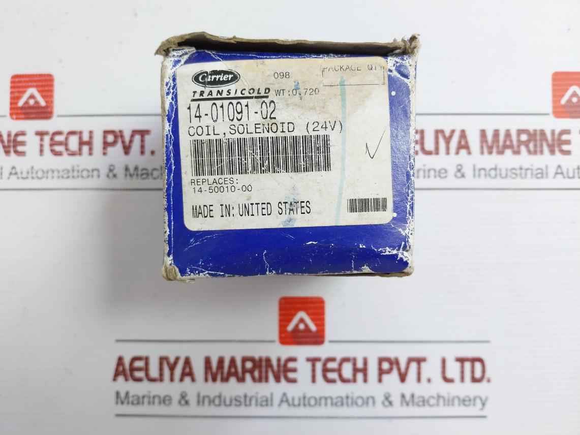 Carrier Transicold Solenoid Coil 14-01091-02 24V