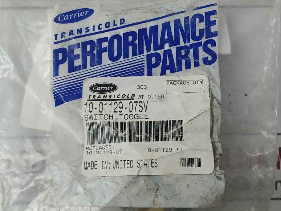 Carrier Transicold 10-01129-07Sv Toggle Switch Replacement New