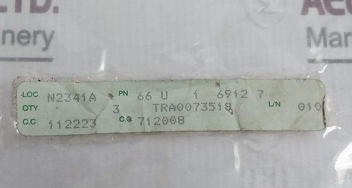 Carrier Transicold 66U1-6912-7 Thermostat Switch 1 Meter 600V