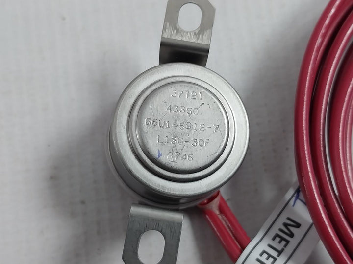 Carrier Transicold 66U1-6912-7 Thermostat Switch 1 Meter 600V
