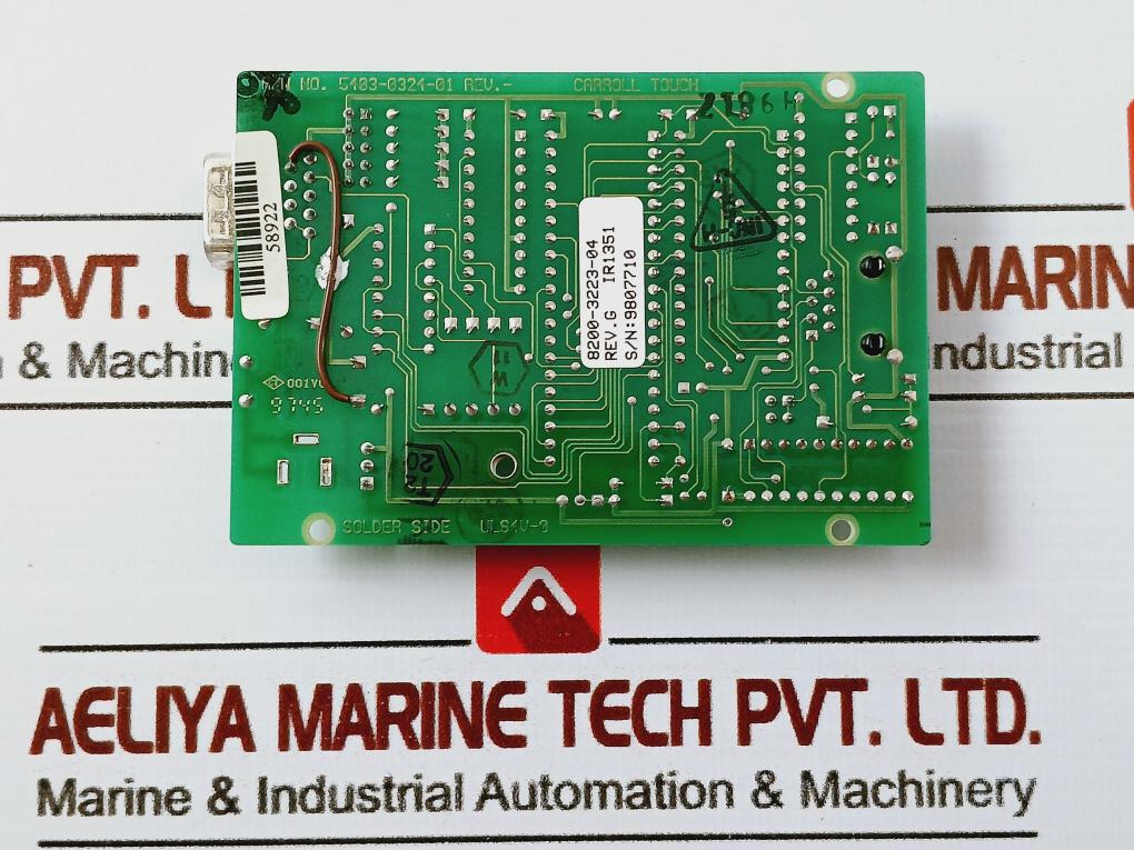 CARROLL TOUCH 5003-0324-01 Touch Tech PC Card 94V-0