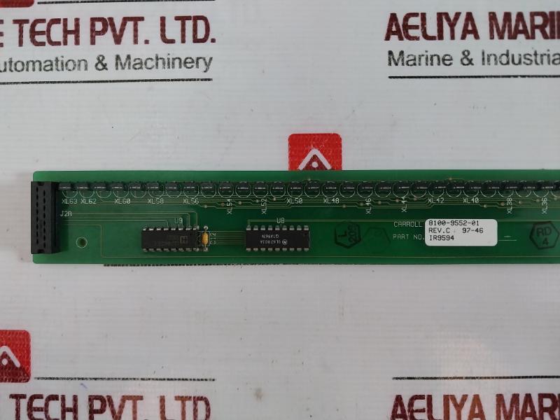 Carroll Touch 5003-0418-01 Terminal Board 8100-9552-01