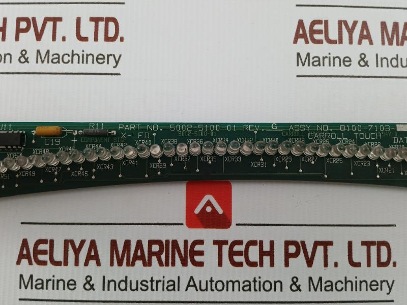 Carroll Touch 8100-7102 Interface Board Assembly 5002-5200-01